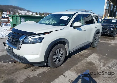 2023 Nissan Pathfinder Sl 4Wd from USA, damaged, VIN 5N1DR3CC1PC253167